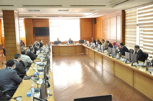 دسوقي يترأس اجتماع مجلس جامعة كفر الشيخ