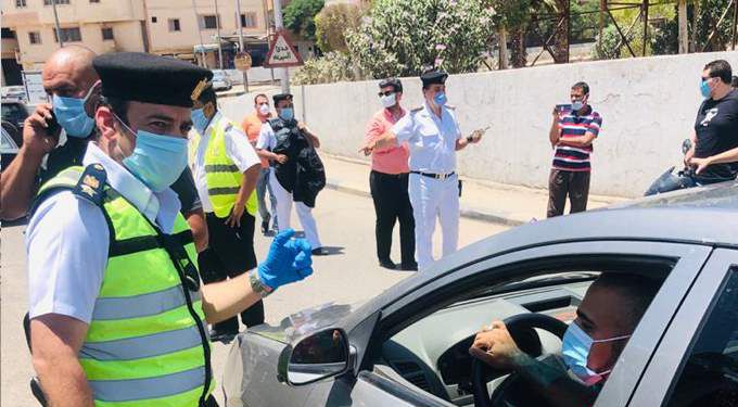 ضبط 15 ألف شخص لعدم الإلتزام بإرتداء الكمامات الواقية خلال 24 ساعة