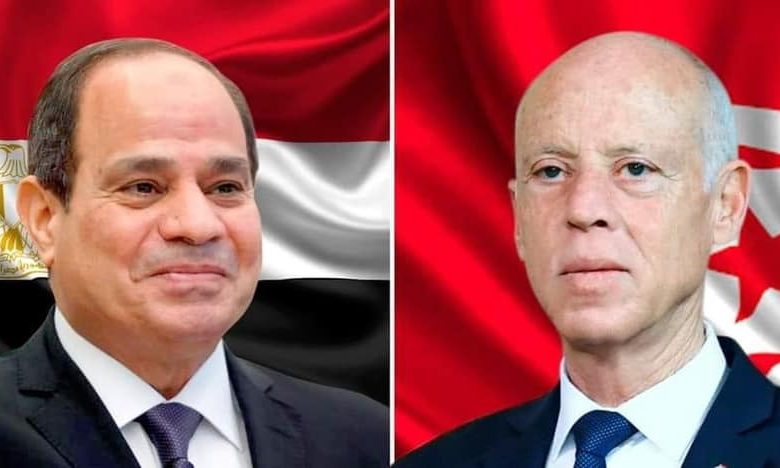 السيسي يهنئ الرئيس التونسي بعيد الفطر المبارك